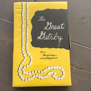 Kate Spade~ The Great Gatsby book clutch.
